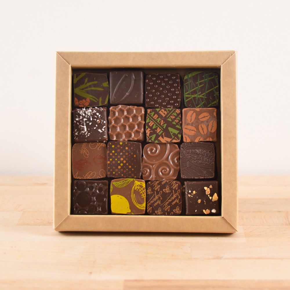 Carré Découverte 16 chocolats