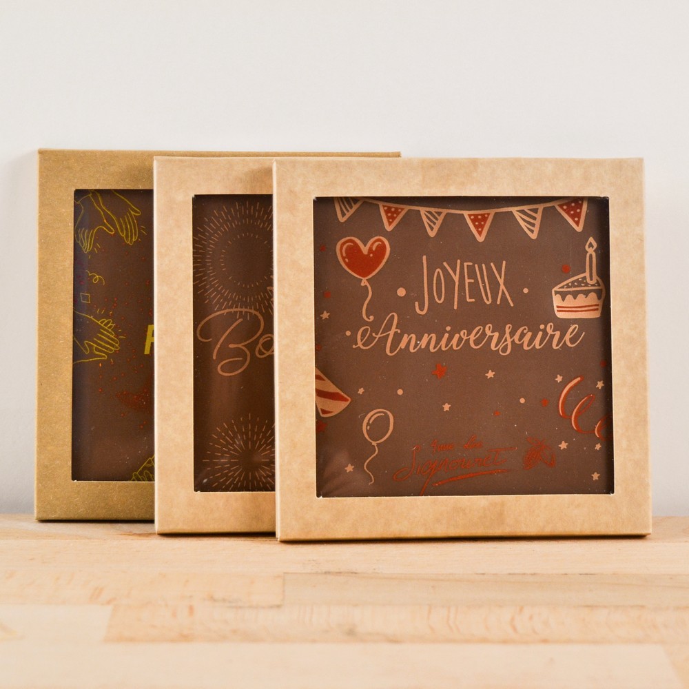 Cartes chocolat