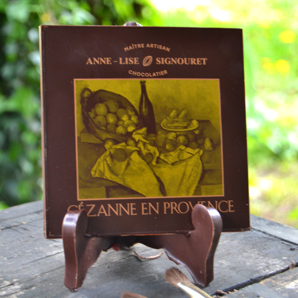 Chevalets en chocolat Paul Cézanne