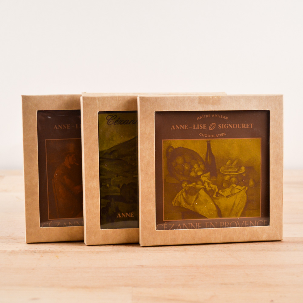 Cartes en chocolat Paul Cézanne