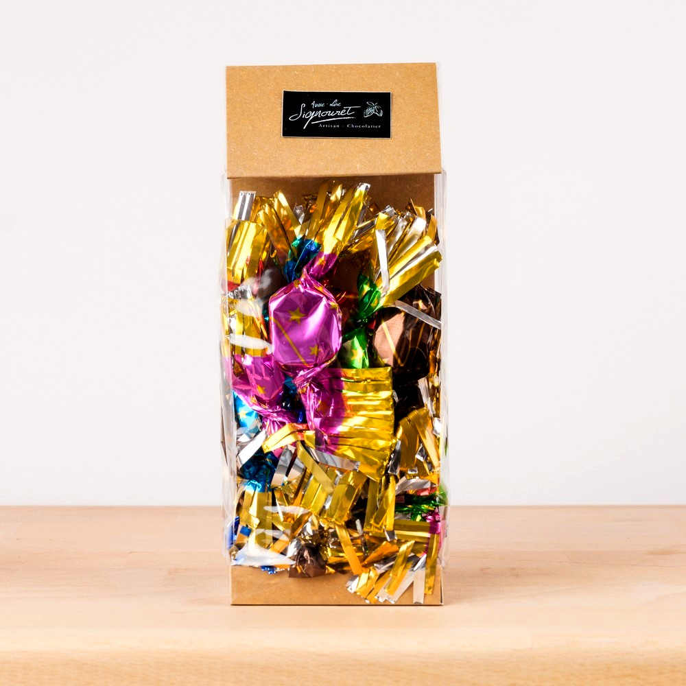 Papillotes en chocolat