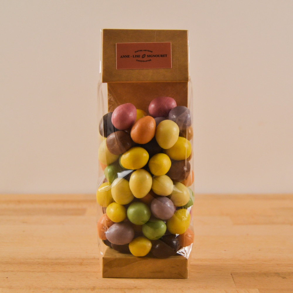 Oeufs colorés feuilletés 250g