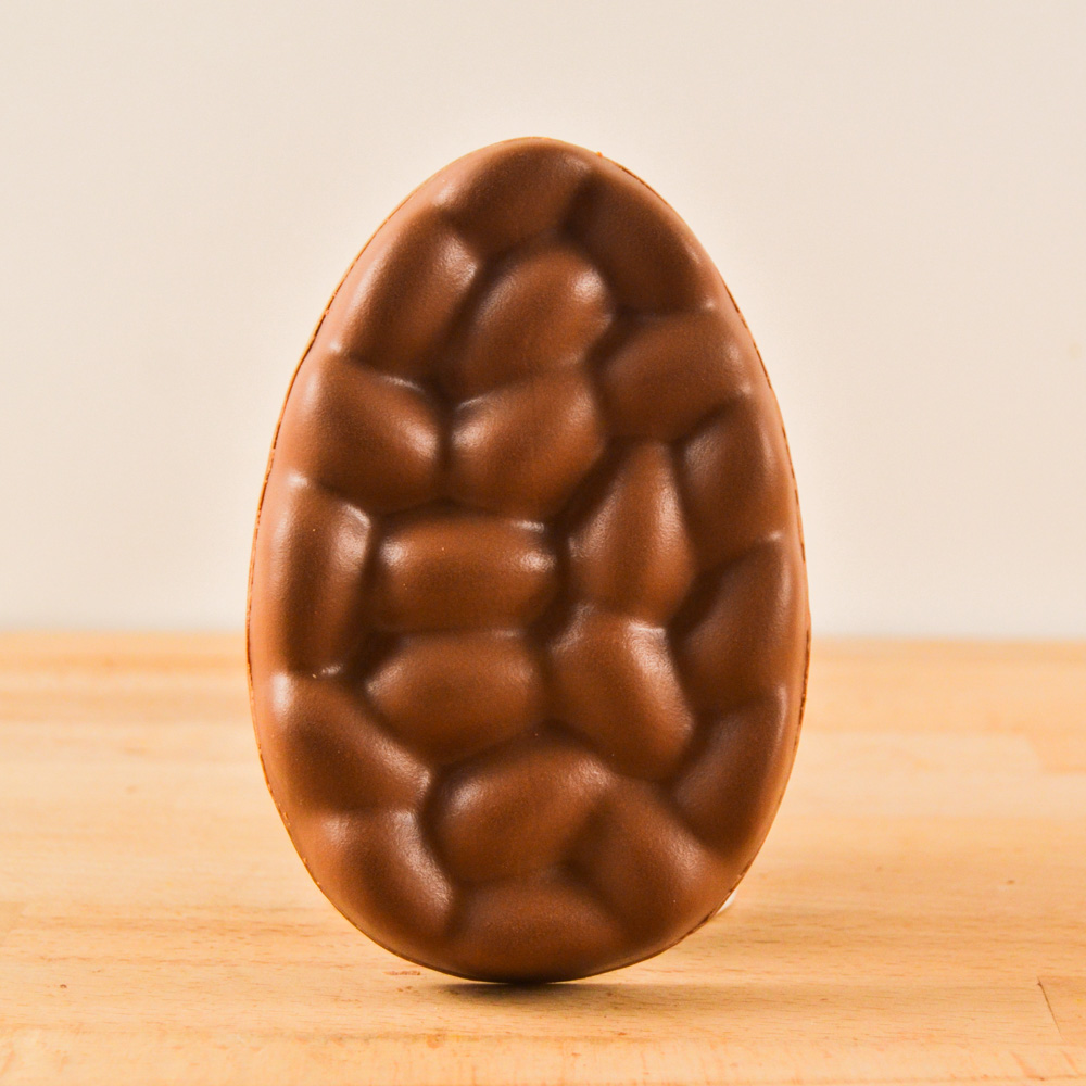 Œuf tablette caramel et praliné